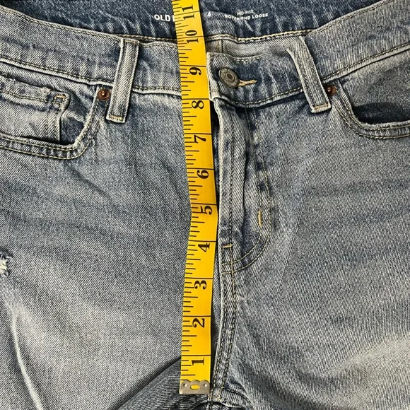 Old Navy Midrise Boyfriend Loose Jeans size 4 - Picture 6 of 13